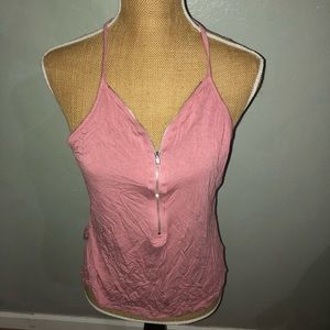Poetry Pink zipper top
